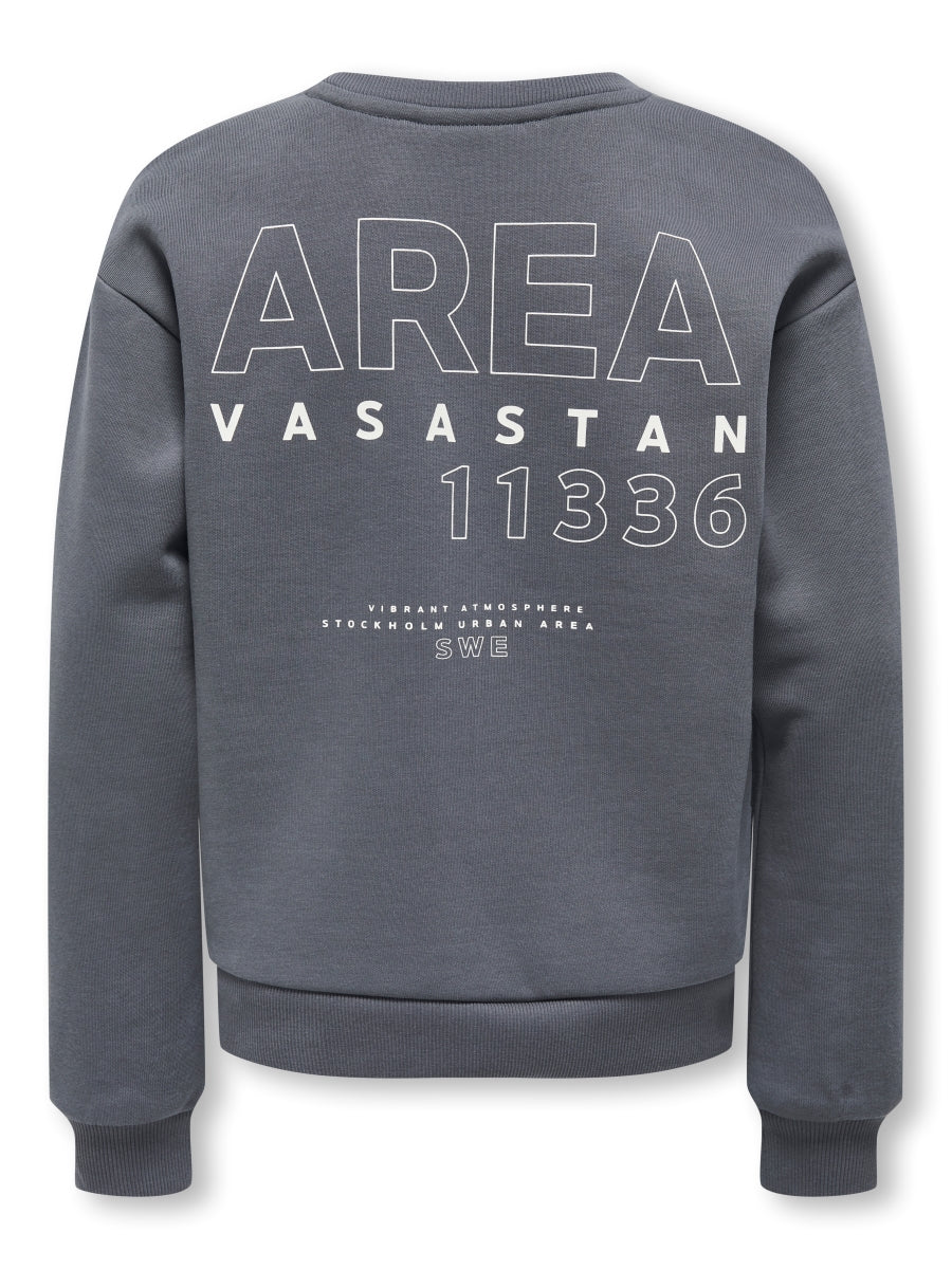 Only Mädchen Sweatshirt weit KOGZENJA