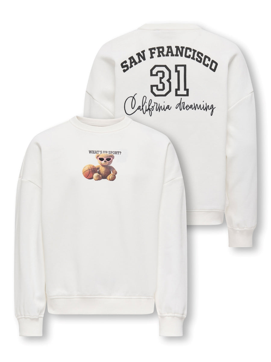 ONLY Mädchen Sweatshirt Teddy KOGBILA