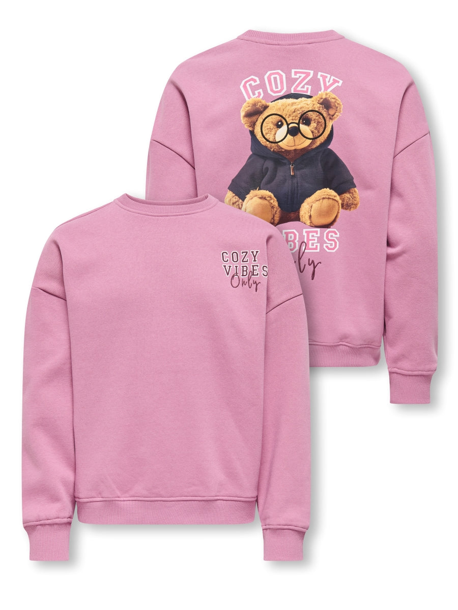 ONLY Mädchen Sweatshirt Teddy KOGBILA
