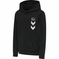 Hummel Kinder Kapuzensweat Sweatshirt Hoodie Schwarz Beige Tasche