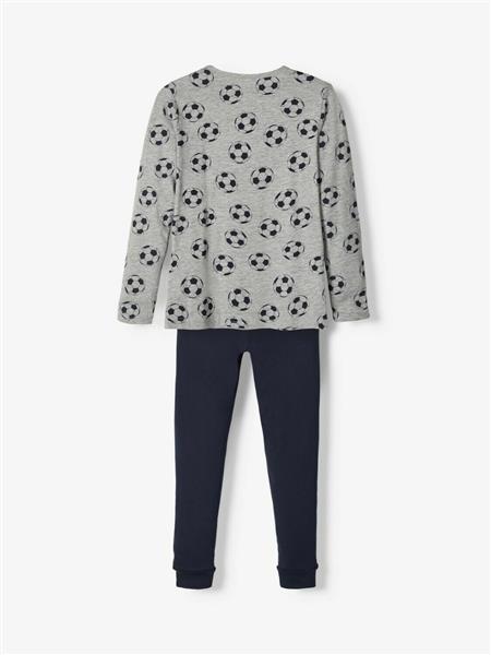Name it Jungen Schlafanzug Fußball Pyjama mit Elasthan