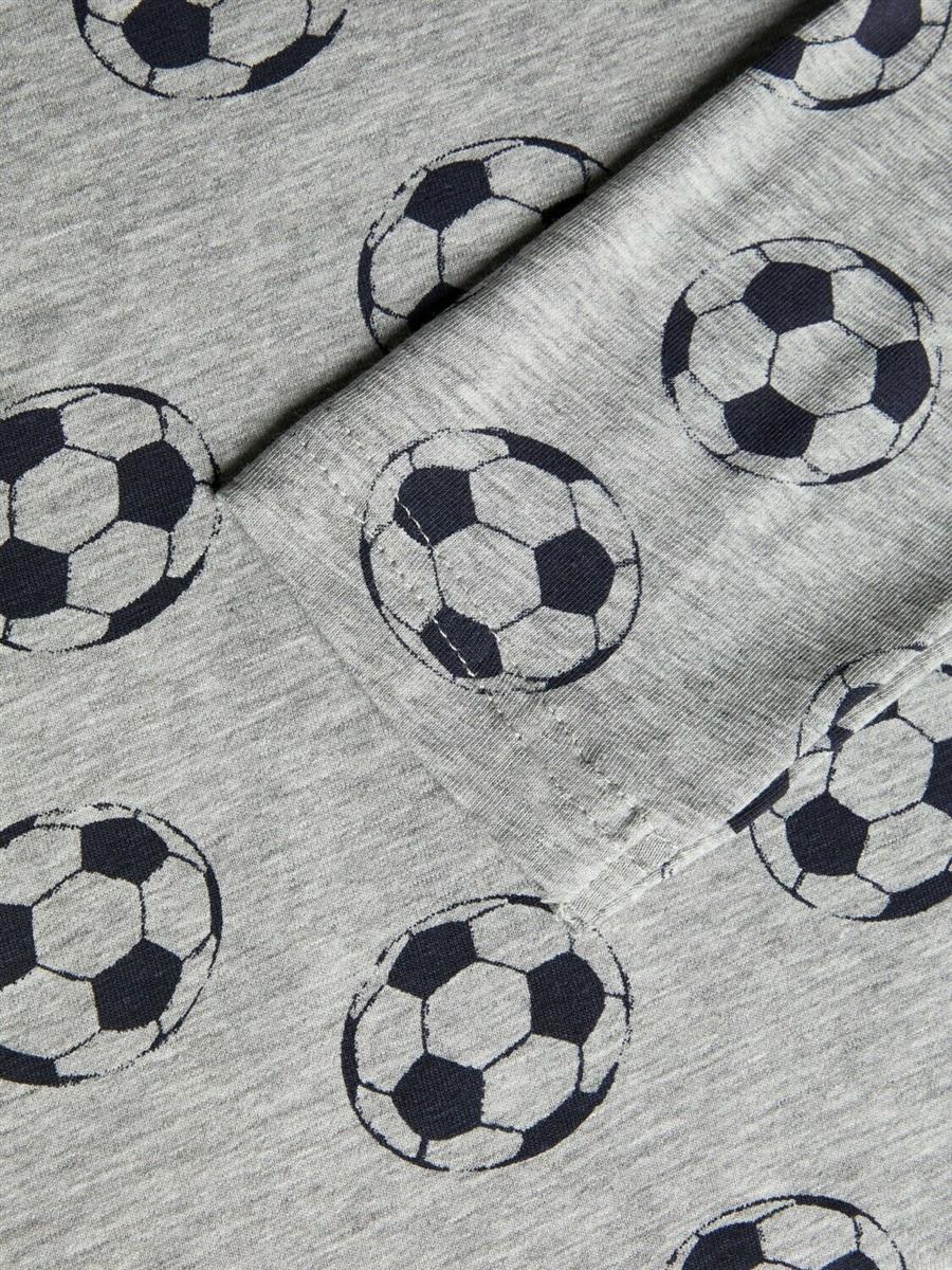 Name it Jungen Schlafanzug Fußball Pyjama mit Elasthan NKMNIGHTSET