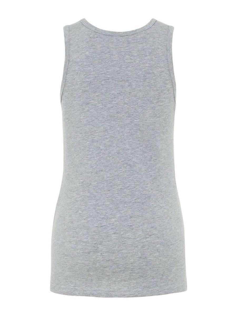 Jungen Unterhemden Doppelpack 2er Pack Blau Grau Sparpack