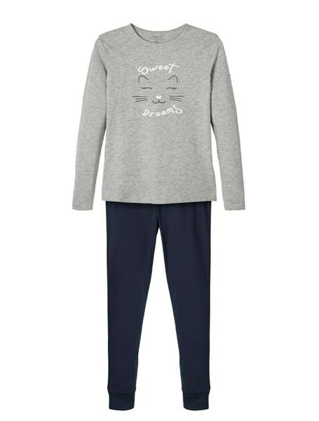 Name it Mädchen Schlafanzug Pyjama Stretch Glitzer NKFNIGHTSET