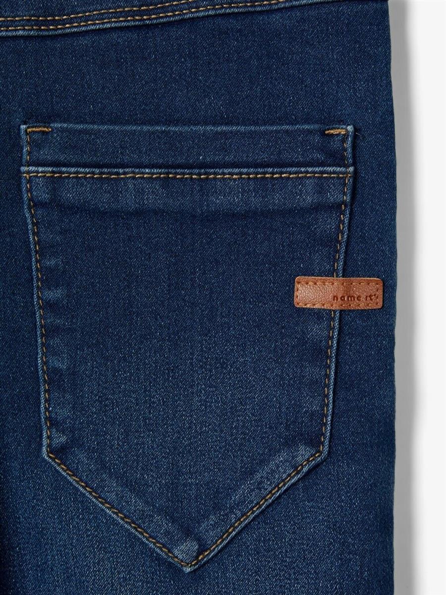 Jungen Slim Jeans schmale Beine Dunkelblau sehr weich Stretch
