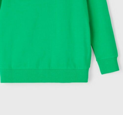 Name it Jungen Sweatjacke leicht Übergangsjacke Grün NKNFALKE