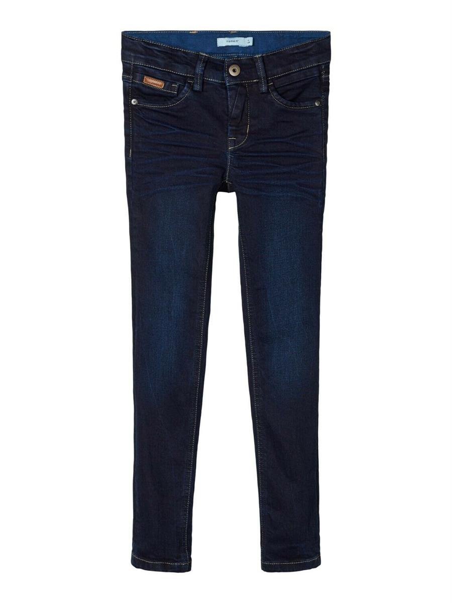 Jungen Jeans Slim Dunkelblau weich extra schlank Schulanfang festlich