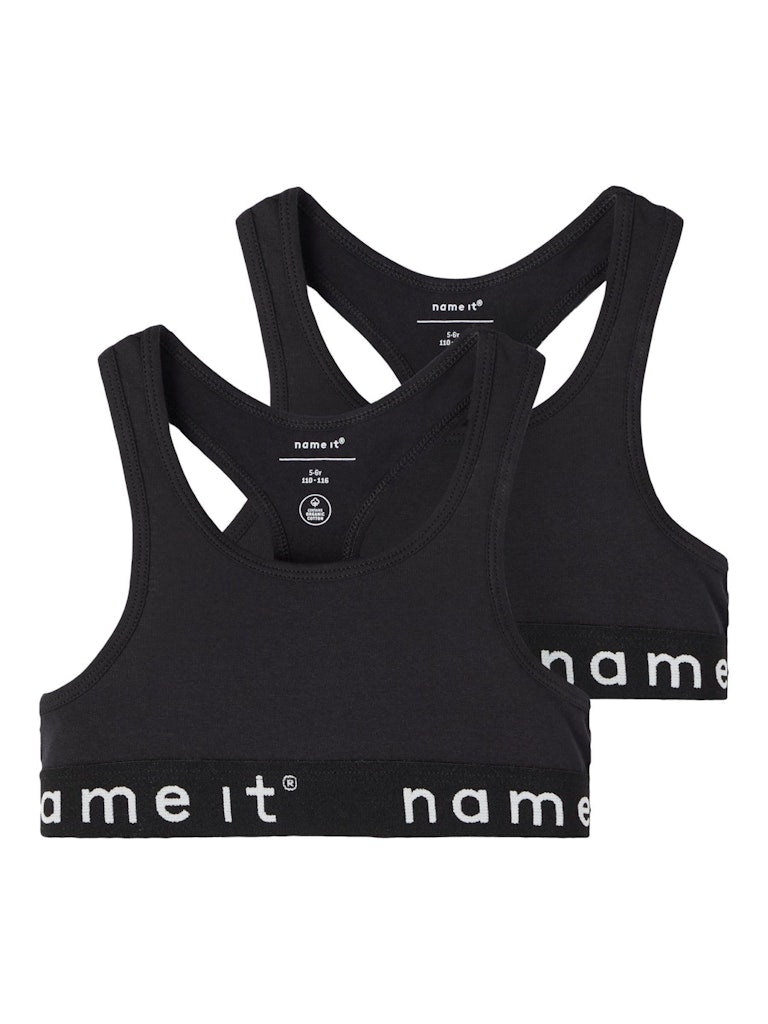 Name it Mädchen Bustier Doppelpack Top 2er Pack  NKFSHORT