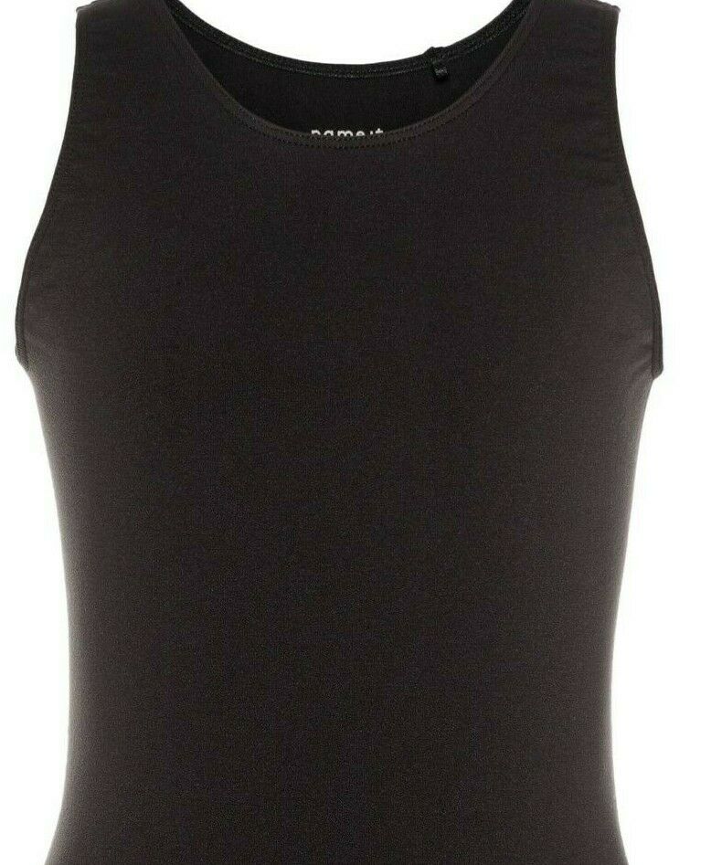 Kinder Sportunterhemd Unterhemd Seamless Tank Top Schwarz weich top