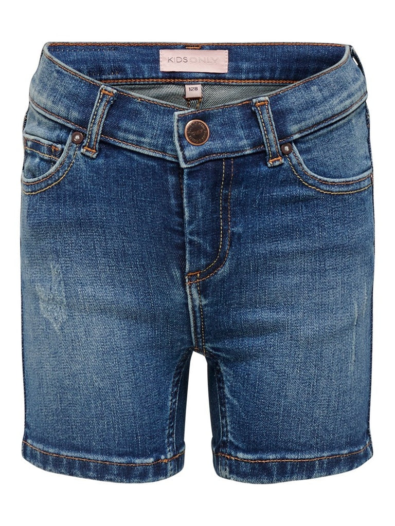 Only Mädchen Jeans kurze Jeans Jeansshort weich KOGBLUSH