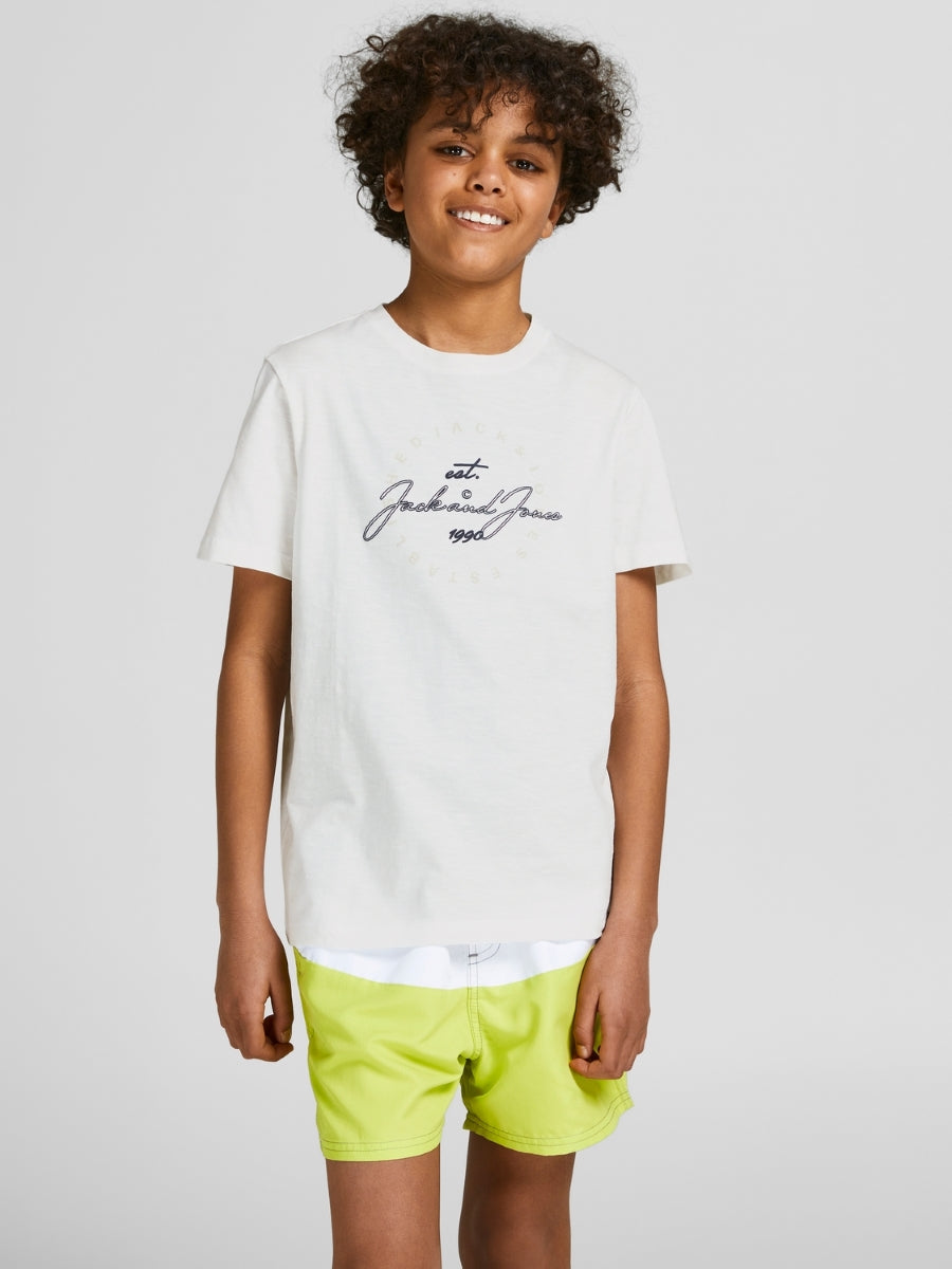 Jack & Jones Junior Jungen T-Shirt Kurzarm Logo edel Geschenk