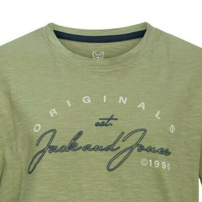Jack & Jones Junior Jungen T-Shirt Kurzarm Logo edel Geschenk