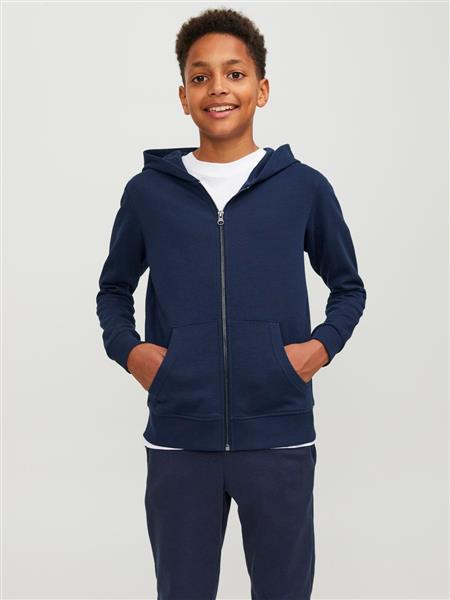 Jack & Jones Jungen Sweatjacke Hoodie Kapuzenjacke Jacke Blau Schwarz Übergang 12182519