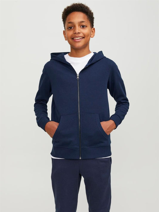 Jack & Jones Jungen Sweatjacke Hoodie Kapuzenjacke Jacke Blau Schwarz Übergang 12182519