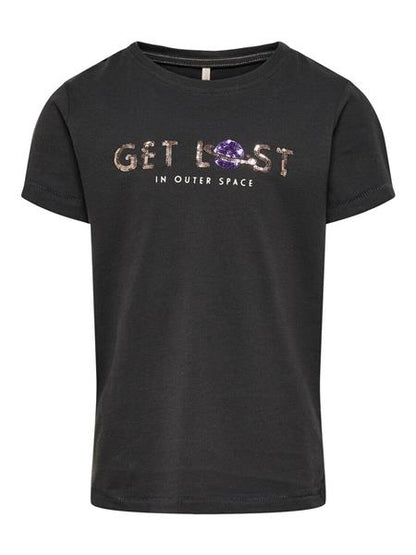 Mädchen T-Shirt Pailletten Glitzer edel Geschenk 15254719 edel Teenager ONLY