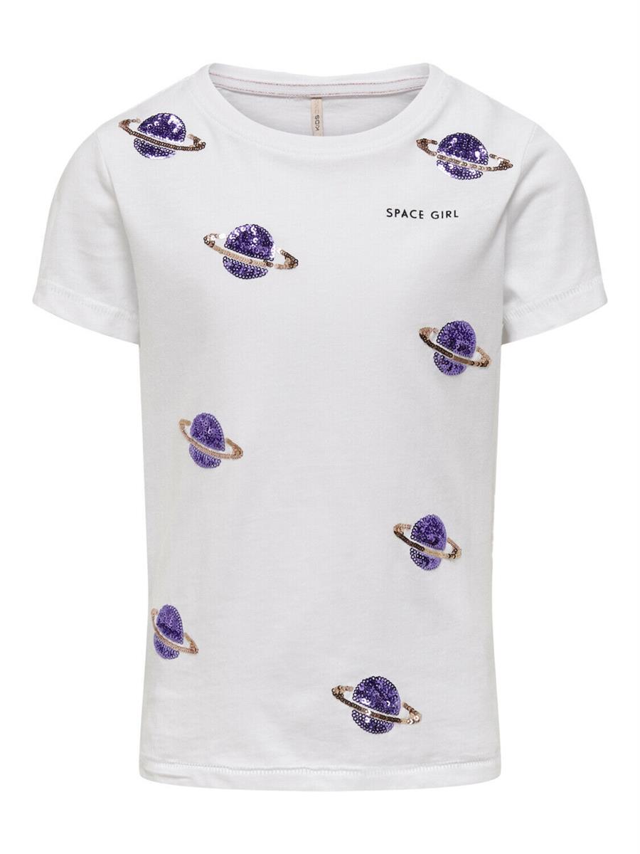 Mädchen T-Shirt Pailletten Glitzer edel Geschenk edel Teenager