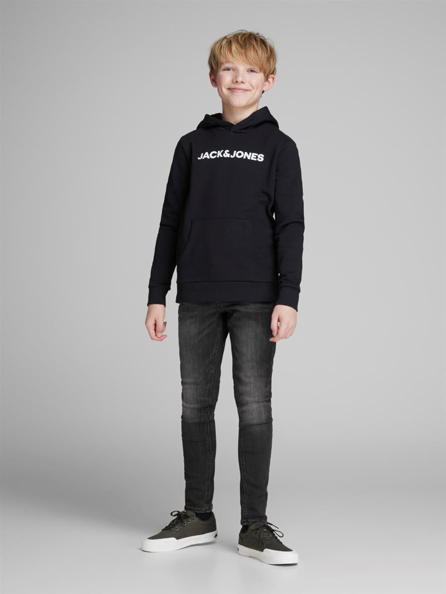 Jack & Jones Jungen Jeans Skinny Fit JJILIAM JJORGIAL Schwarz Waschung