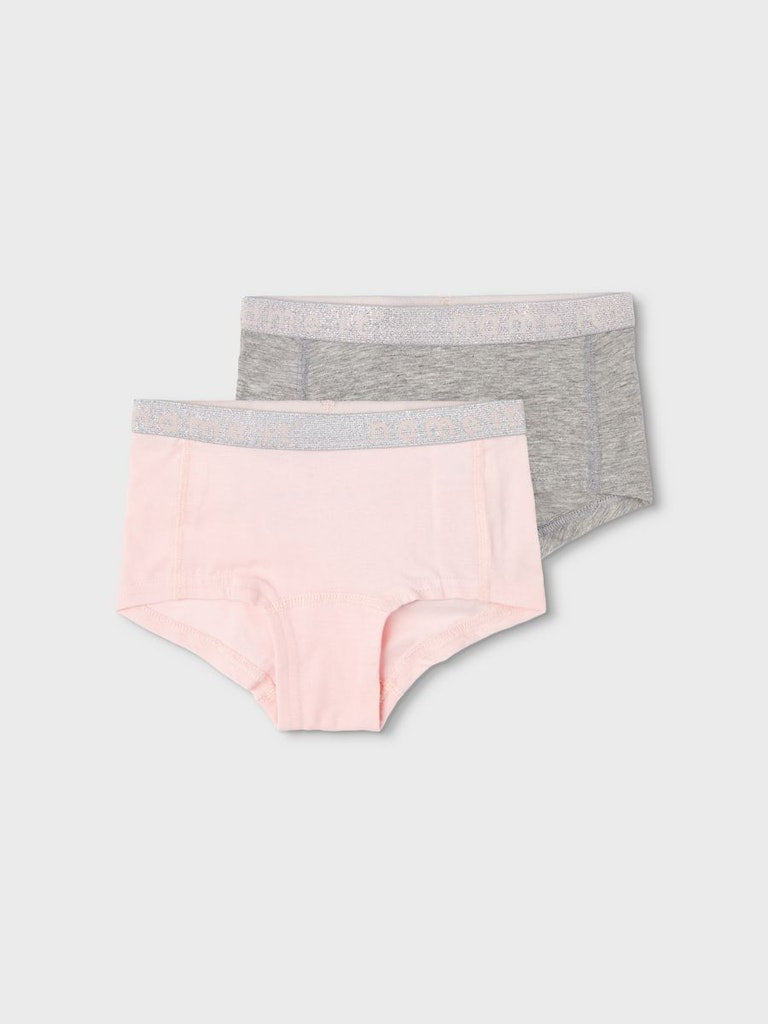 Mädchen Hipster Slip Doppelpack Nkfhipster 2er Pack Rose