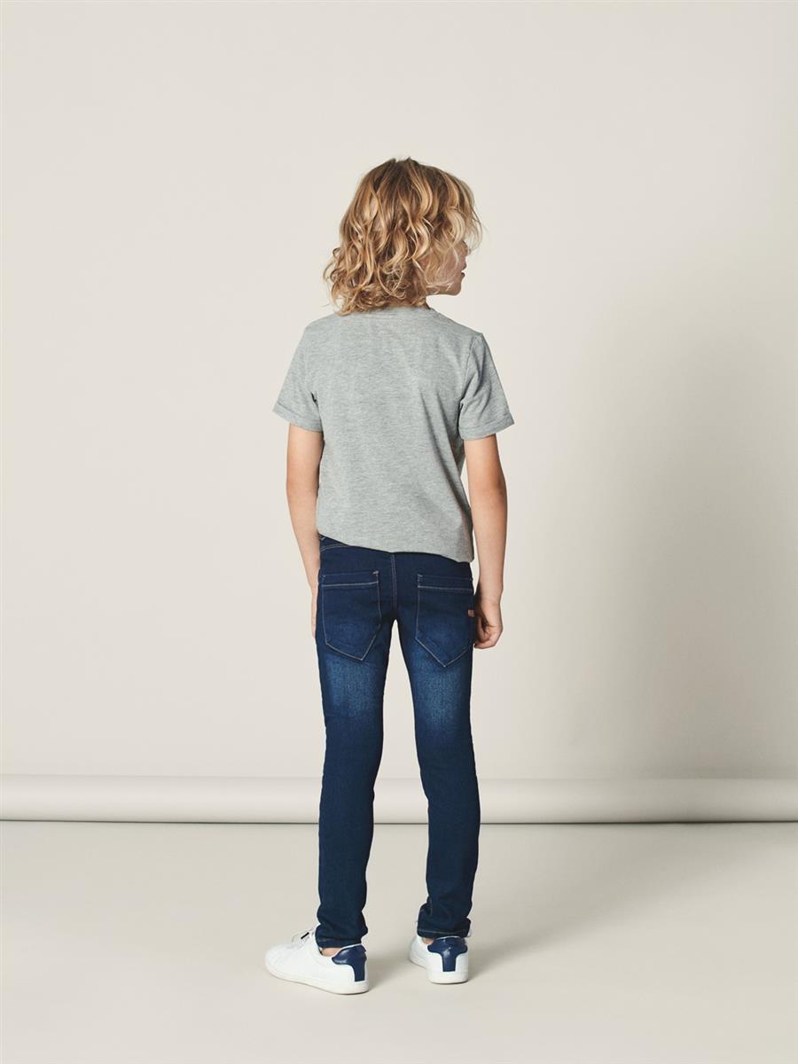 Jungen Slim Jeans NITTAX weich elastisch Dunkelblau
