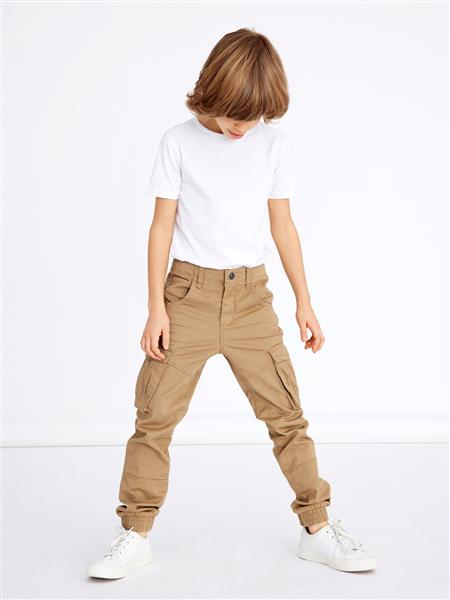 Name it Jungen Cargohose  regular fit weich camel NKMRYAN