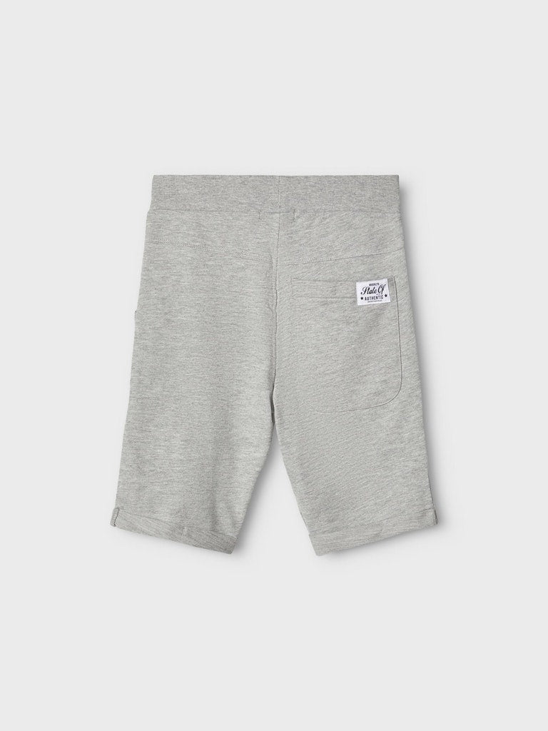 Name it Kinder Sweatshorts Jogginghose kurz Short Grau NKMVERMO