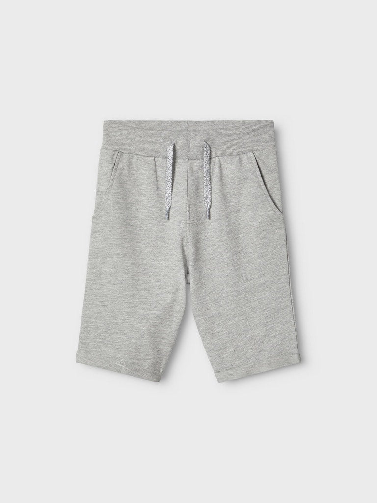 Name it Kinder Sweatshorts Jogginghose kurz Short Grau NKMVERMO