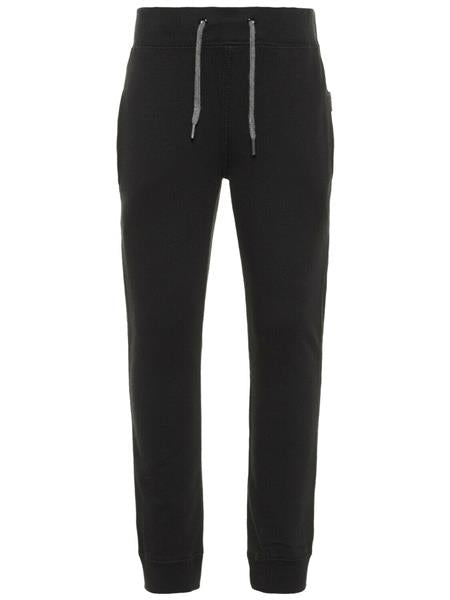 Name it Jungen Jogginghose Sweathose Sporthose Kinder Schwarz schlank