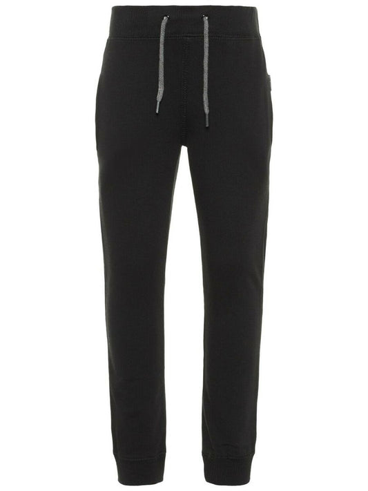 Name it Jungen Jogginghose Sweathose Sporthose Kinder Schwarz schlank