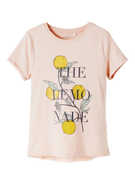 Name it Mädchen T-Shirt Jersey Organic Cotton cool NKFVIX SS TOP D