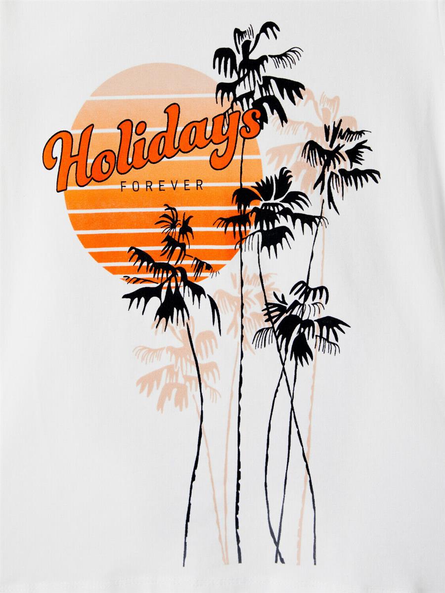 Name it Mädchen T-Shirt Jersey Organic Cotton cool NKFVIX SS TOP D