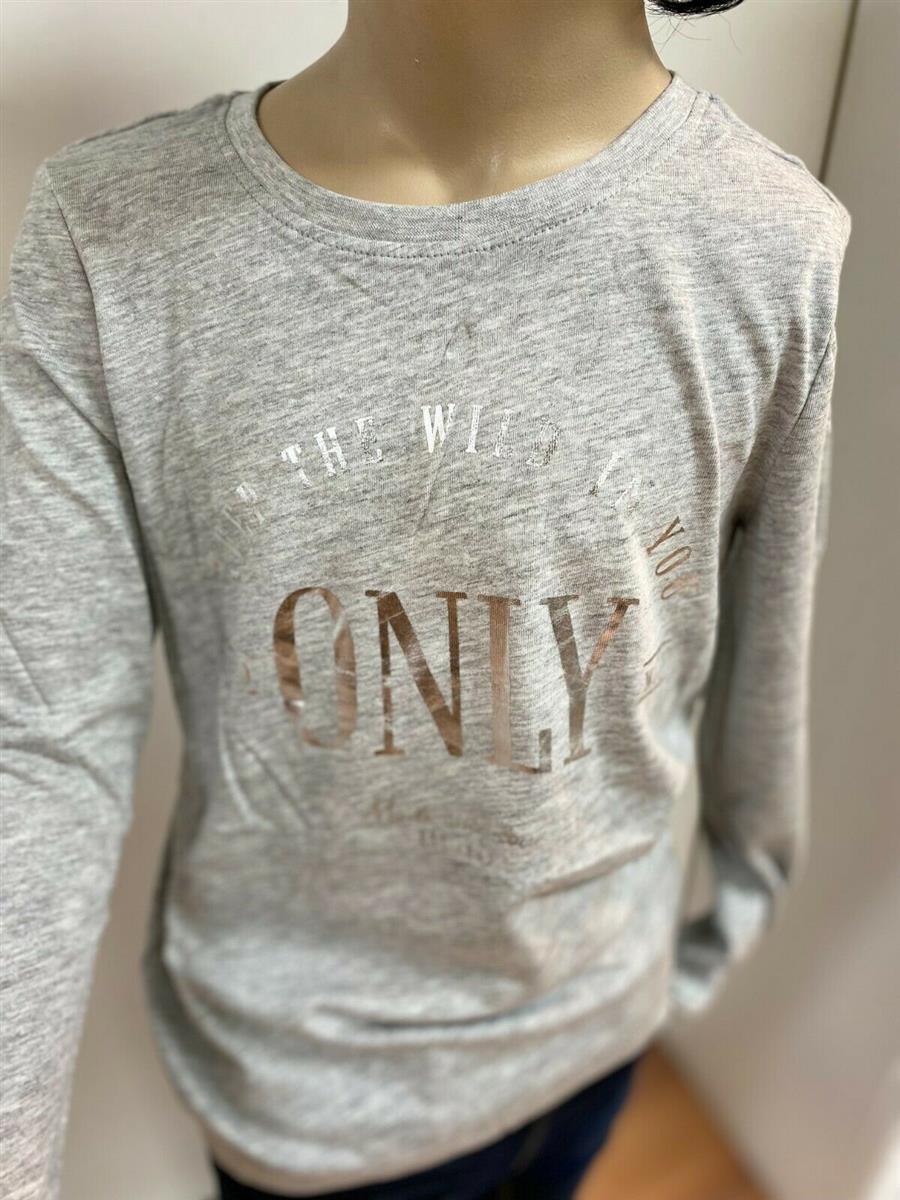 Only Langarmshirt Shirt langarm Logo Teenager Geschenk KONRIKKE