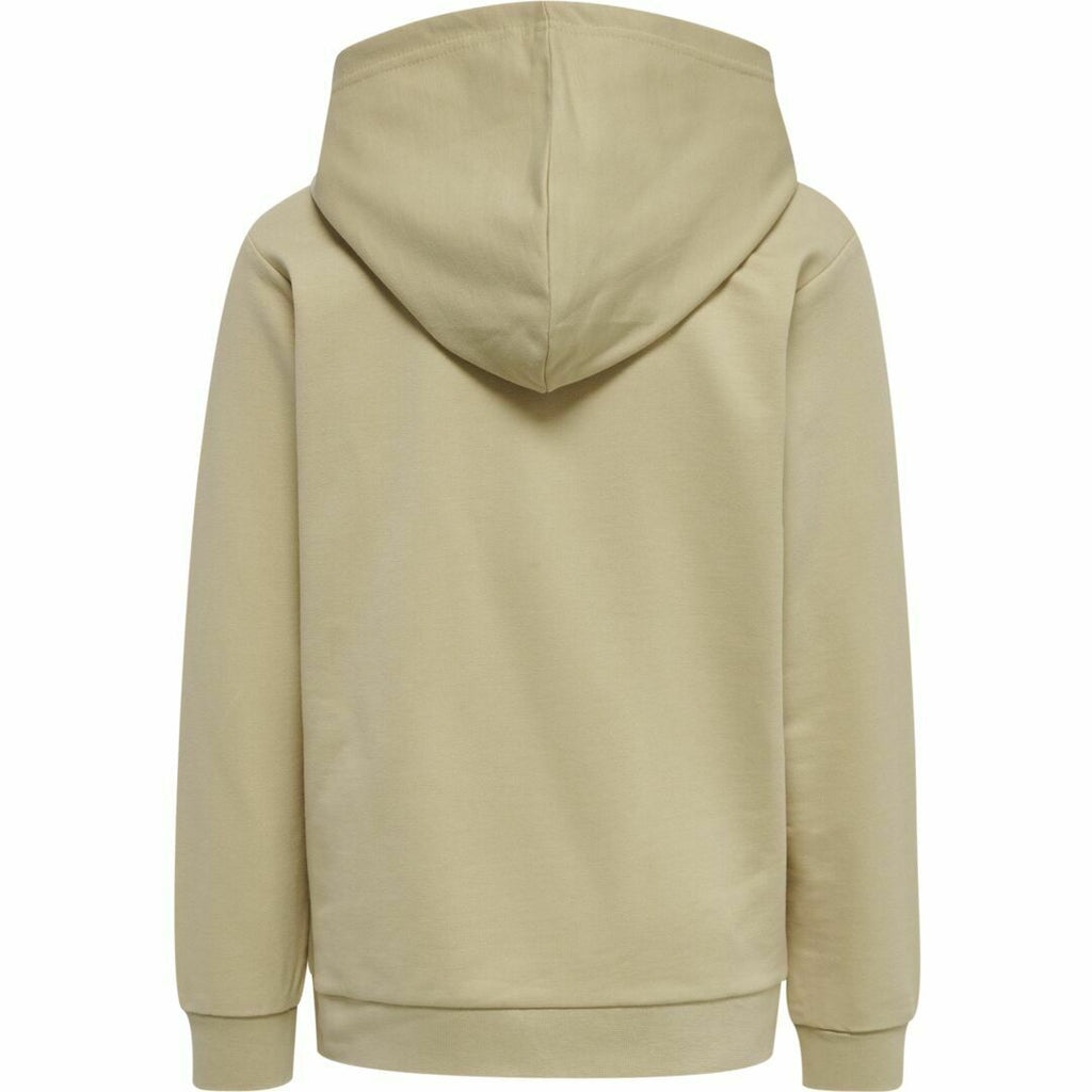 Hummel Kinder Kapuzensweat Sweatshirt Hoodie Schwarz Beige Tasche