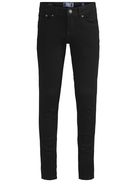Jack & Jones Jungen Jeans Super Skinny Dan Schwarz extra schlank weich