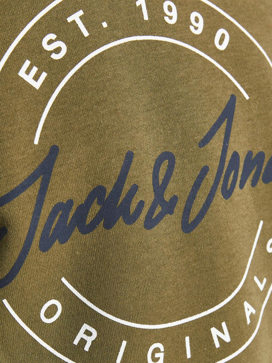 Jack & Jones Jungen Sweatshirt Geschenkidee Oliv Logo