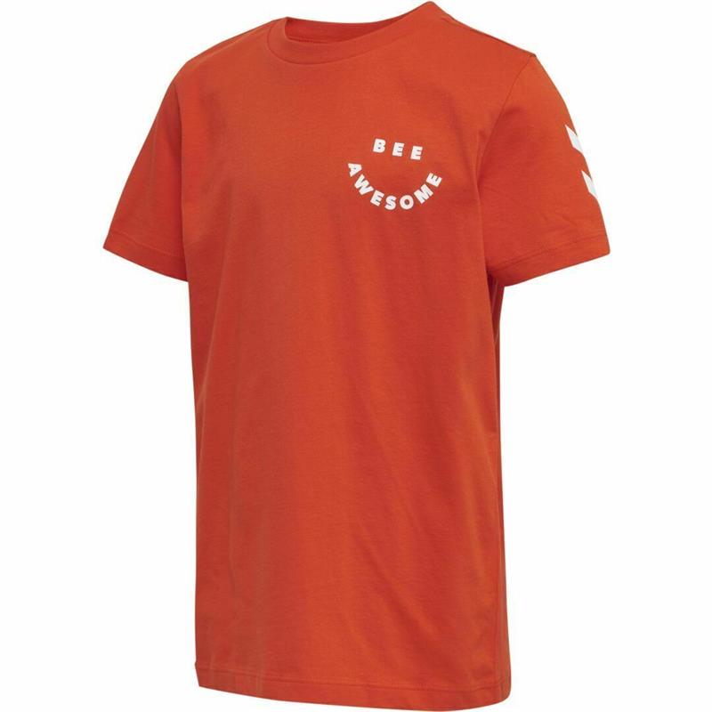 Hummel Jungen T-Shirt edel Baumwolle Schulanfang cool hmlMarcel