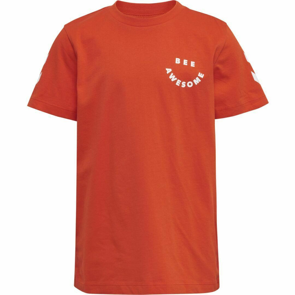 Hummel Jungen T-Shirt edel Baumwolle Schulanfang cool hmlMarcel