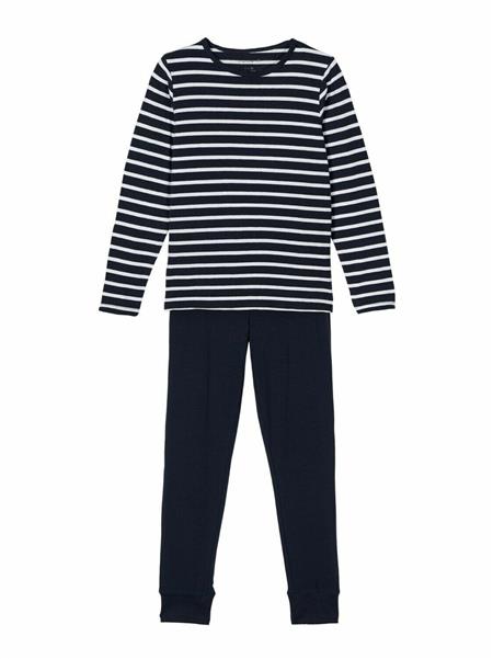 Name it Kinder Schlafanzug Blau Grau Grün hochwertig NKMNIGHTSET
