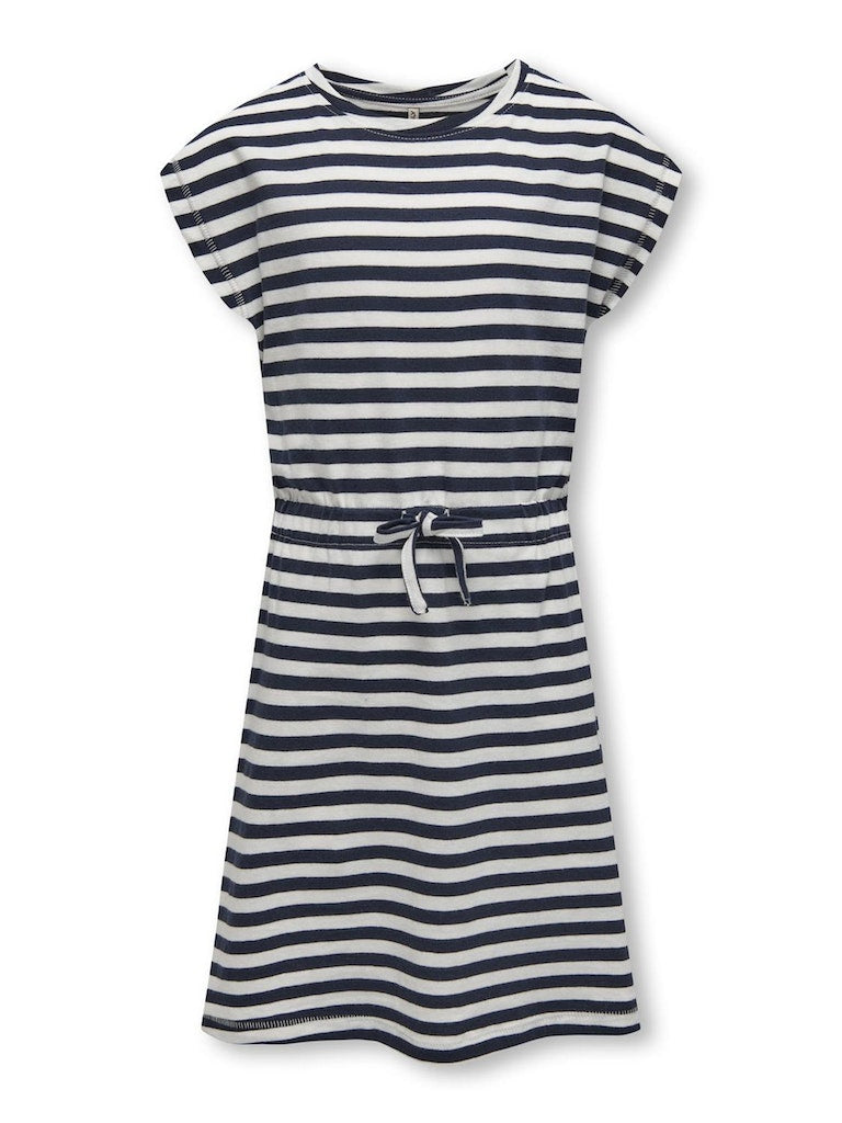 Only Mädchen Kleid Shirtkleid Jersey Streifen Sommer Frühling KOGMAY