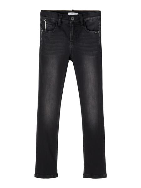 Name it Jungen Jeans x-slim  super weich schmal Schwarz NKMTHEO