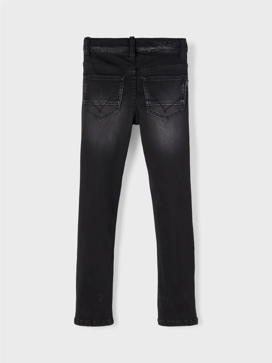 Name it Jungen Jeans x-slim  super weich schmal Schwarz NKMTHEO