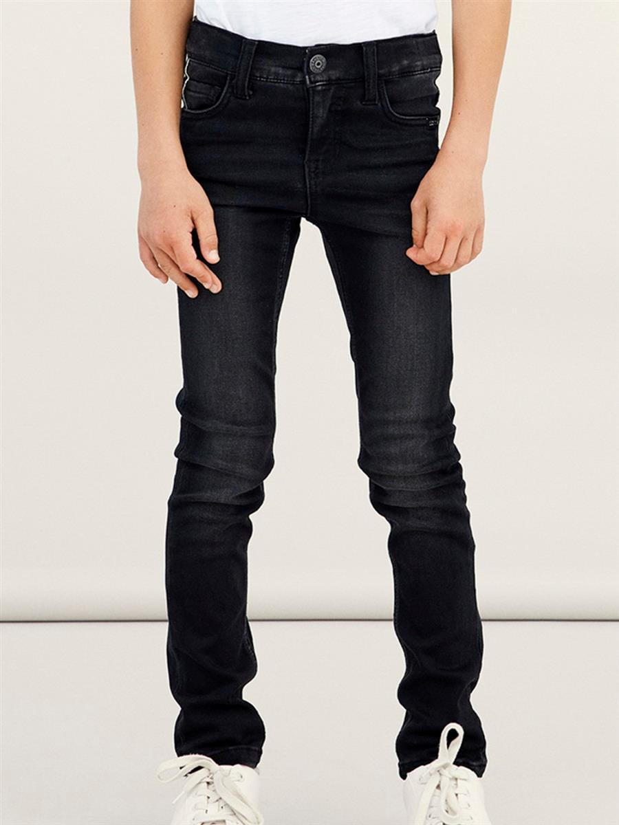 Name it Jungen Jeans x-slim  super weich schmal Schwarz NKMTHEO