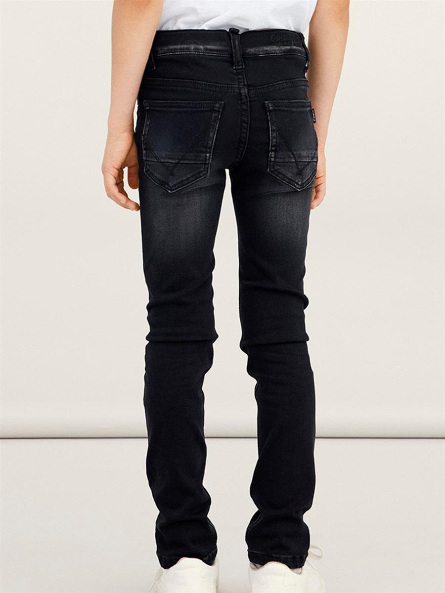 Name it Jungen Jeans x-slim  super weich schmal Schwarz NKMTHEO