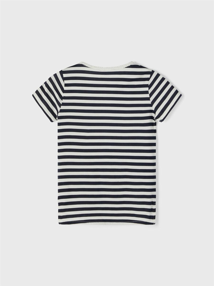 Name it Mädchen T-Shirt Streifen edel organische Baumwolle NKFFILMA