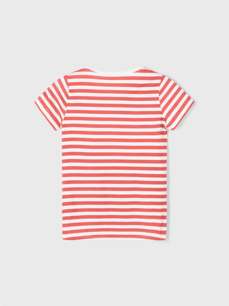 Name it Mädchen T-Shirt Streifen edel organische Baumwolle NKFFILMA