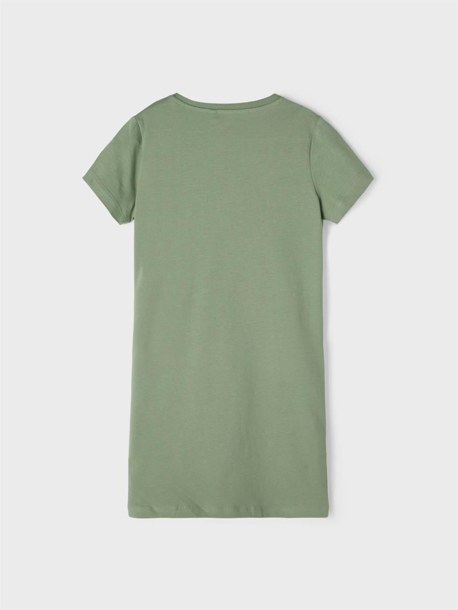 Name it Mädchen Longshirt Minikleid Glitzer edel Teenager NKFFLONIA