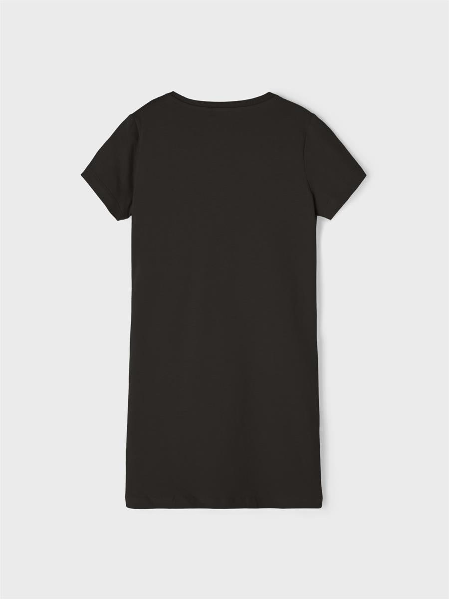 Name it Mädchen Longshirt Minikleid Glitzer edel Teenager NKFFLONIA