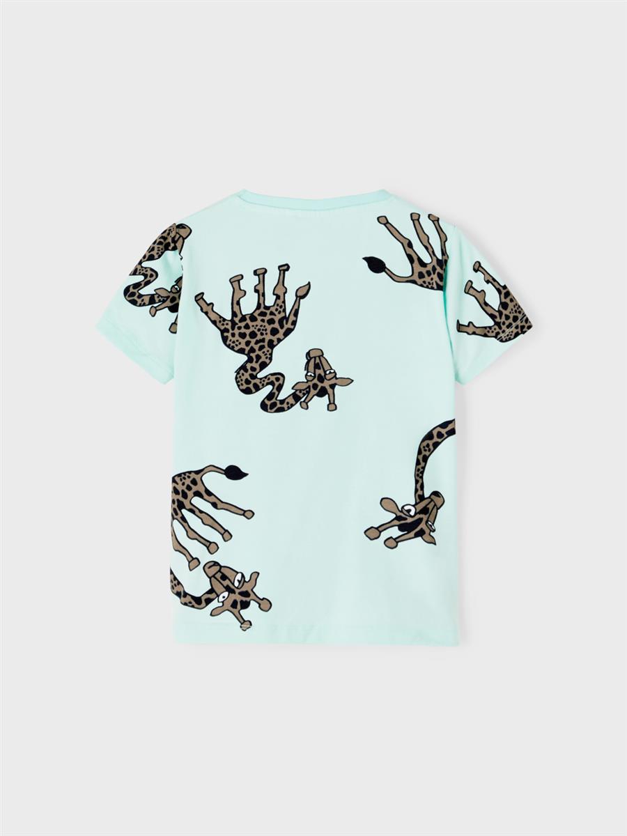 Jungen T-Shirt Dinosaurier Affe Giraffe Geschenkidee cool top