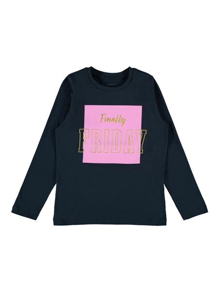 Mädchen Shirt Langarmshirt Glitzer edel Lila Blau Weiß  Geschenkidee
