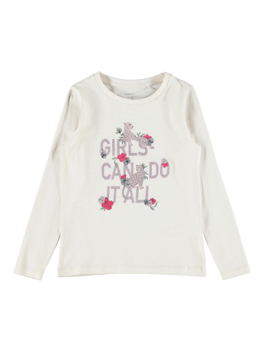 Mädchen Shirt Langarmshirt Glitzer edel Lila Blau Weiß  Geschenkidee