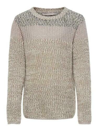 Mädchen Strickpulli edel Glitzer 15207138 Natur Rose Only Teenager top